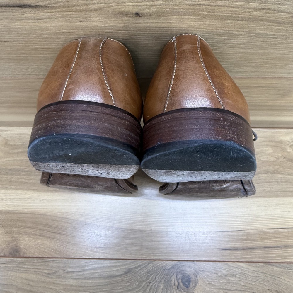 Too Boot New York 9 Adam Derrick Walnut Leather Dress Oxfords - Picture 9 of 12